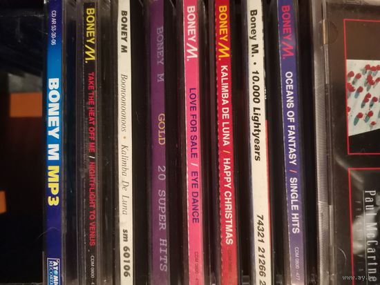 8pcs audio CDs Albums BONEYM