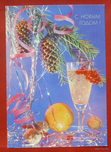 С новым годом! Чистая. 1991 года. Фото Крапивницкого. 174.