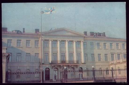 1971 год Хельсинки Здание президента