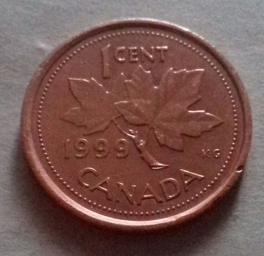 1 цент, Канада 1999 г.