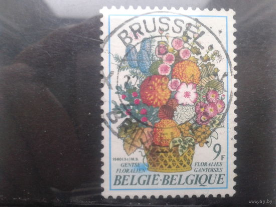Бельгия 1980 Цветы, концевая