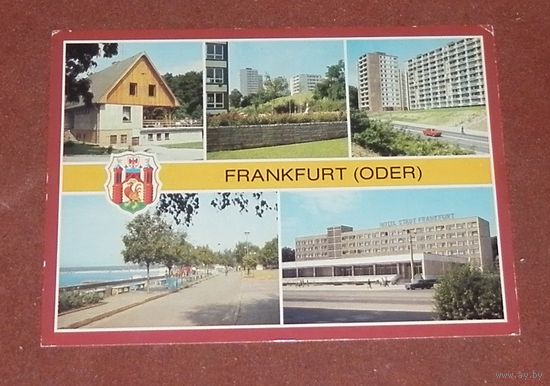 Frankfurt  ГДР  подписанная