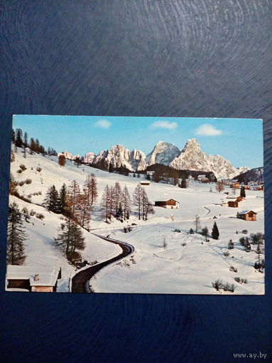 Открытка почтовая Италия 1977 год