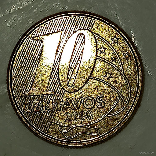 10 центаво 2008, Бразилия