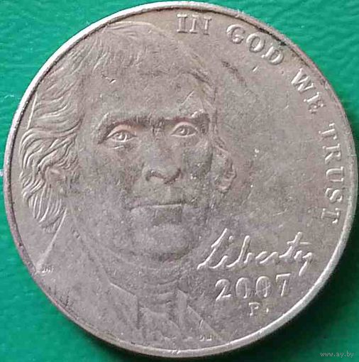 США 5 центов 2007 P