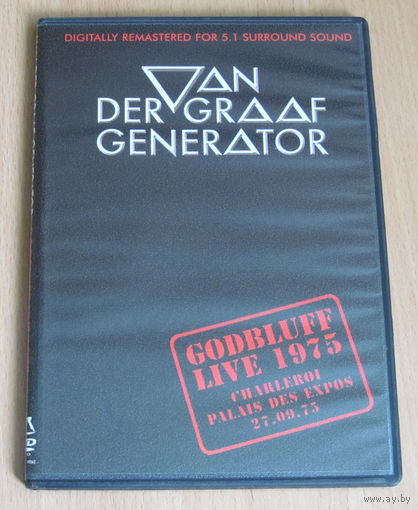 Van Der Graaf Generator - Godbluff Live 1975 (2003, DVD-5)