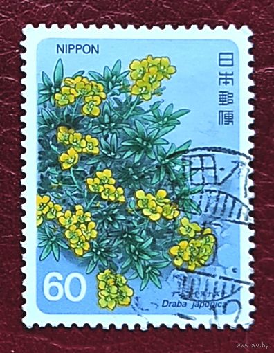 Япония, 1м гаш. цветы-13