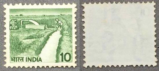 Марки Индии 1983г. Сельское хозяйство, орошение