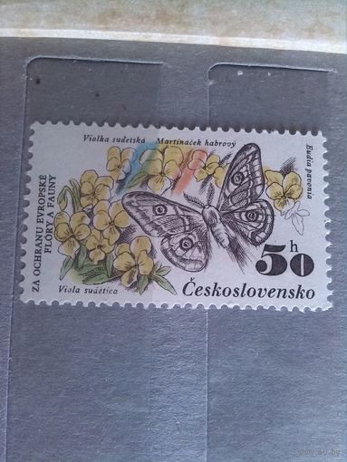 Чехословакия.  БАБОЧКА.  1983г.