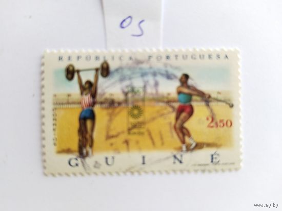 Гвинея 1972 штангист
