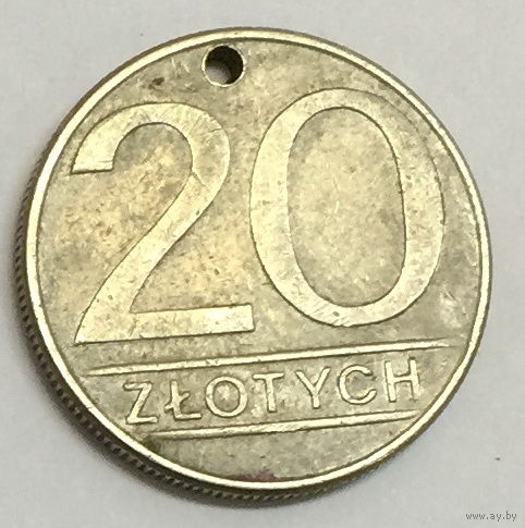 Польша, 20 злотых 1986