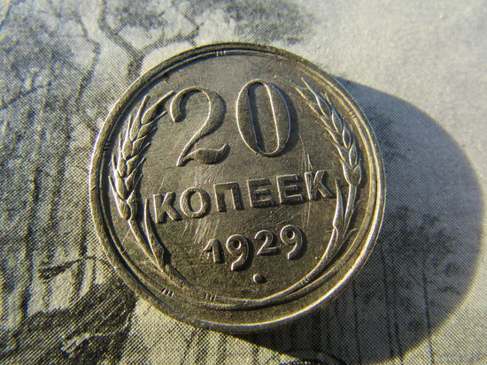 20 копеек 1929г.