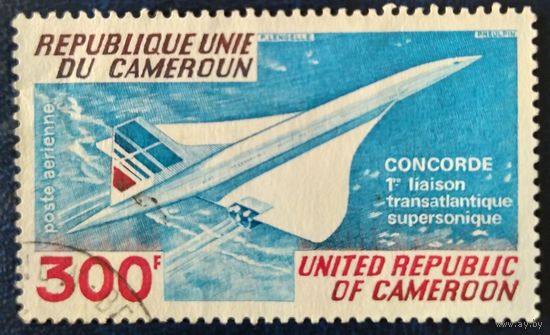 Камерун 1977 история авиаций (без клея) 1 из 6.