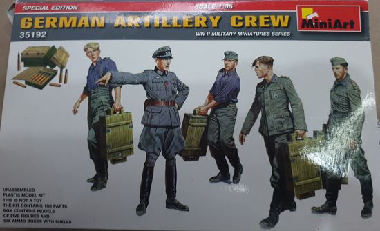 MiniArt #35192 1/35  German artillery crew