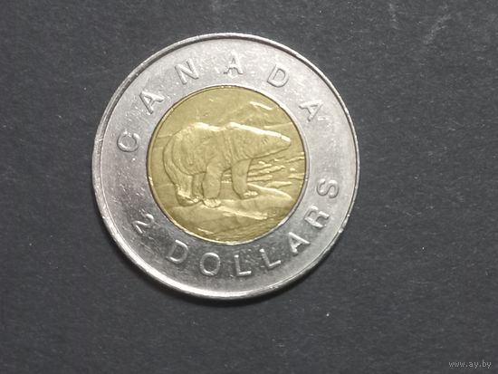 Канада. 2 доллара 1996 года.