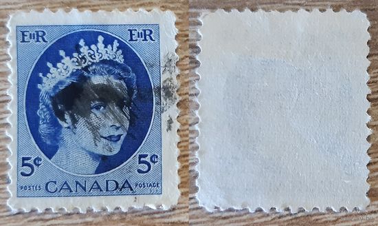 Канада 1954 Королева Елизавета II. 5С.