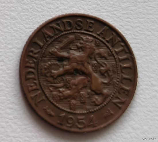 Нидерландские Антильские острова 1 цент, 1954 4-10-11