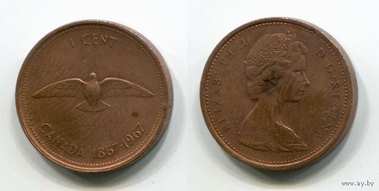 Канада. 1 цент (1967, XF)