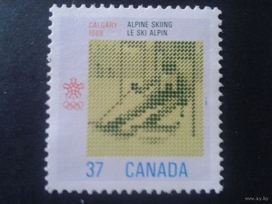 Канада 1988 олимпиада, слалом