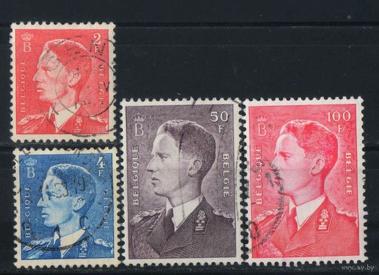 Бельгия Кор 1952-8 Бодуэн с В Стандарт #928,950,951,1125