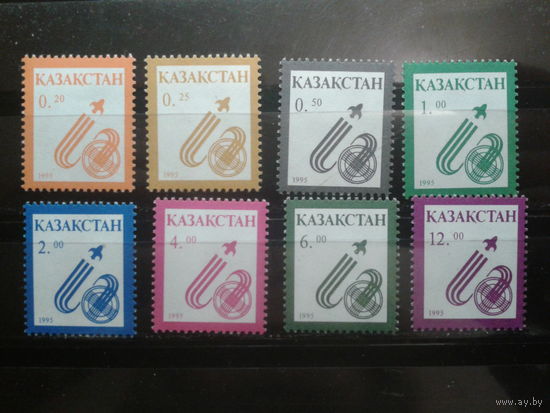 Казахстан 1995 Стандарт, нац. символы Полная серия