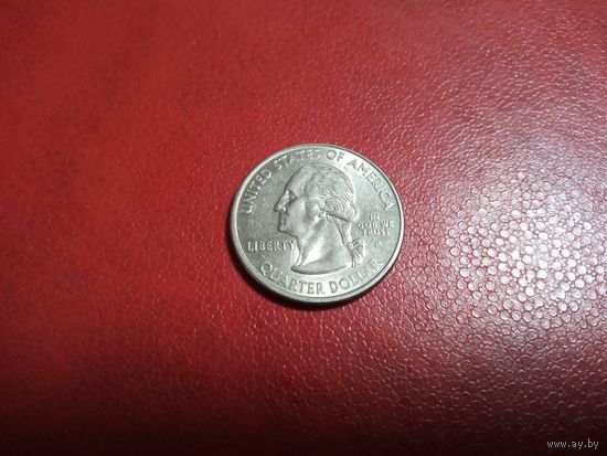 25 центов 2000 США Южная Каролина