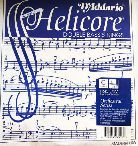 Струны для контрабаса Helicore 3/4 дешево!!!