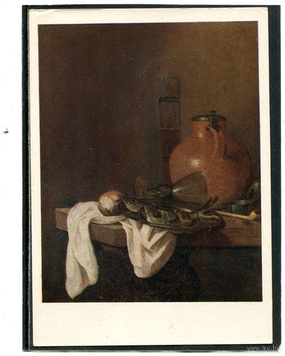 Абраам ван Бейерен. Натюрморт. Изд.1958