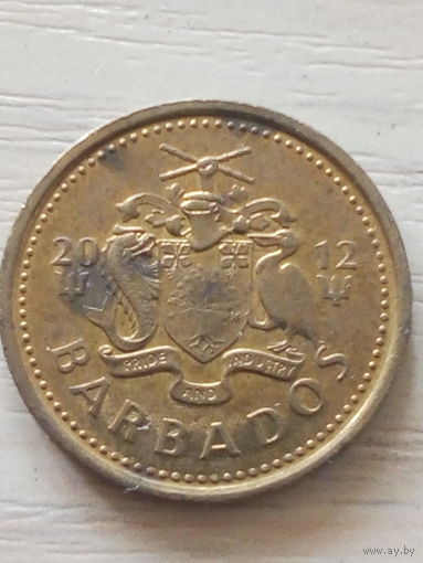 Барбадос 5 центов 2012г.