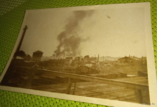 Брест литовск фото  пожар на военных складах(А 30)
