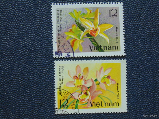 Вьетнам  1989г. Флора.