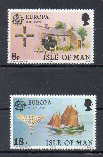 Европа Фольклор Остров Мэн (Великобритания) 1981 год серия из 2-х марок