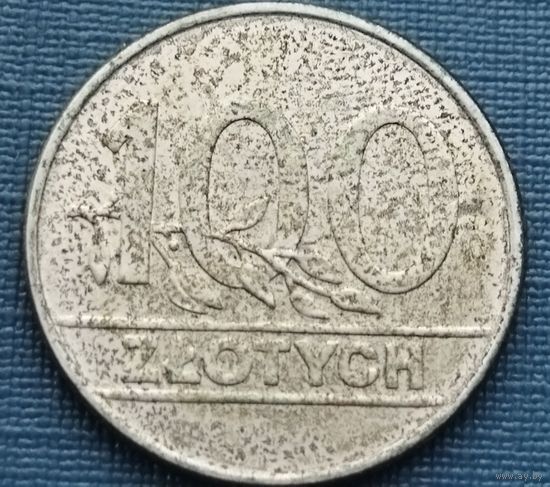 Польша 100 злотых, 1990
