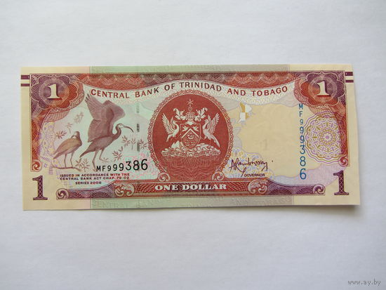 1 доллар, 2006 г. Тринидад и Тобаго.