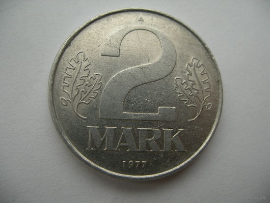 2 марки 1977 ГДР