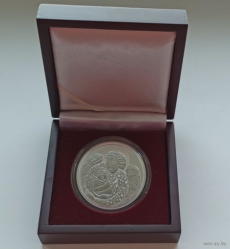 Футляр для монеты с капсулой 58.00 mm  деревянный