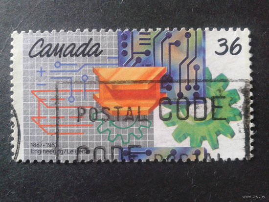 Канада 1987 технические символы