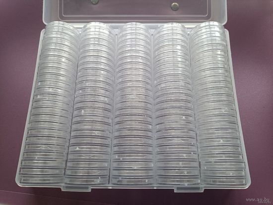 120 капсул для монет в коробке (Возможен обмен на монеты)