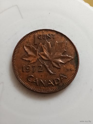 Канада 1 цент 1972 год