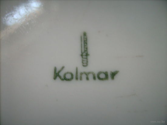 Супница "Коlmar".Строгая фарфоровая супница. 1900г – фарфоровая мануфактура