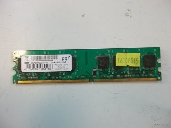 Оперативная память DDR2 -800U ,1ГБ