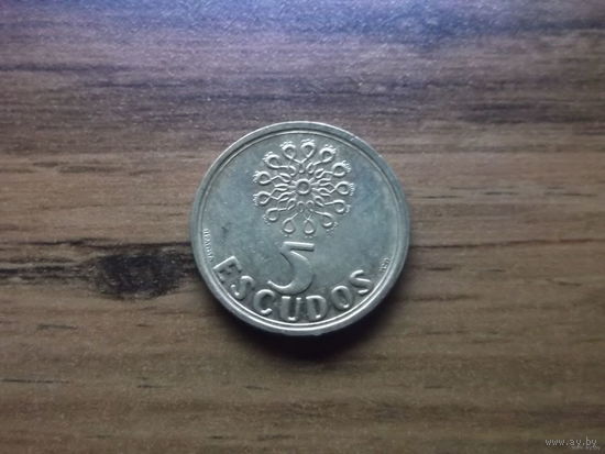 Португалия 5 эскудо 1998 (2)