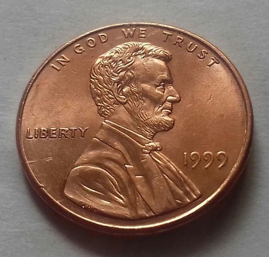 1 цент США 1999, 1999 D