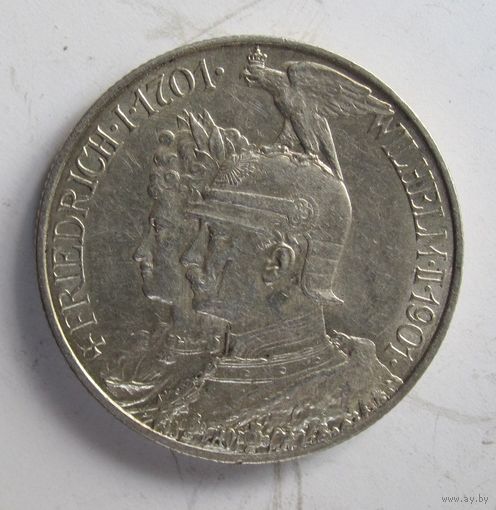 Пруссия 2 марки 1901   .v-007