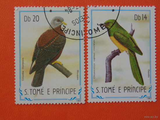 Сан-Томе и Принсипи-1983г.Птицы.