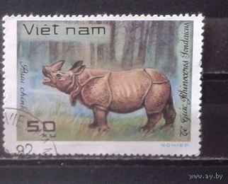 Вьетнам 1981 Фауна Носорог