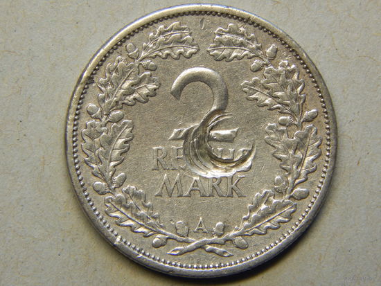 Германия 2 марки 1927г.
