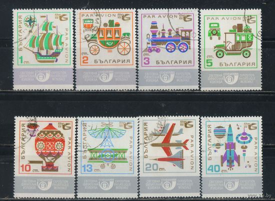 Болгария НР 1969 Средства транспорта Полная #1878-85