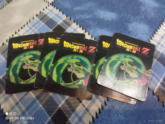 Dragon ball Z, карточки коллекционные