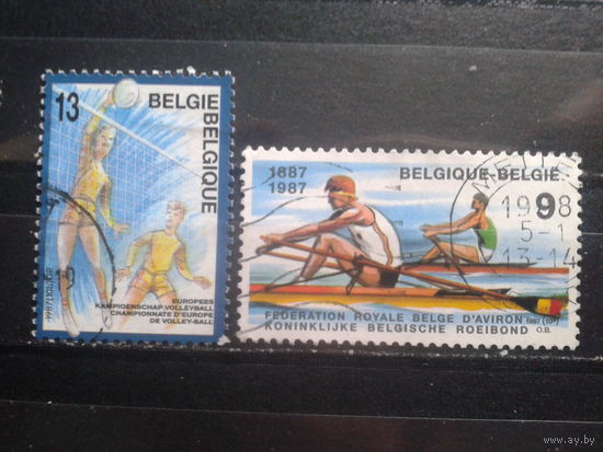 Бельгия 1987 Спорт Полная серия